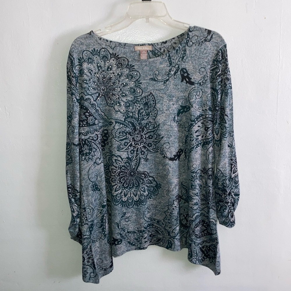 White stag beautiful blouse size large 12/14